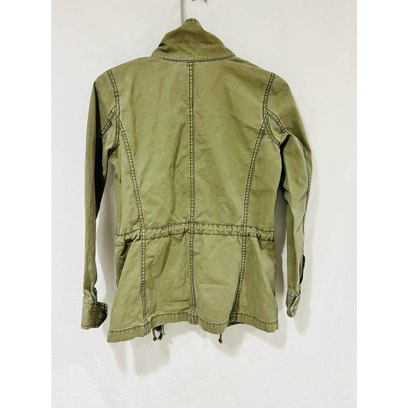 Madewell Fleet Bomber Field Green Jacket Coat Size XXS - Picture 3 of 4